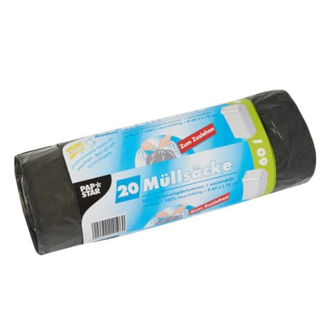 Müllsäcke mit Zugband PAPSTAR 14196