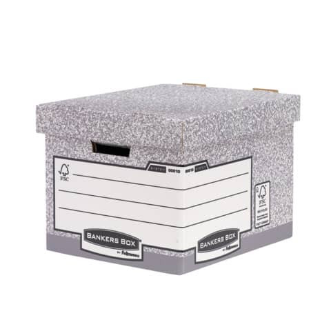 Standard Archivbox Bankers Box® System, 335 x 292 x 404 mm, grau