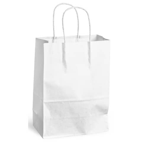 Tragetasche 320x120x410mm weiß PACK´N POST 30108526 200ST