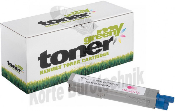 my green toner Toner-Kit magenta HC (180200) ersetzt 43459330