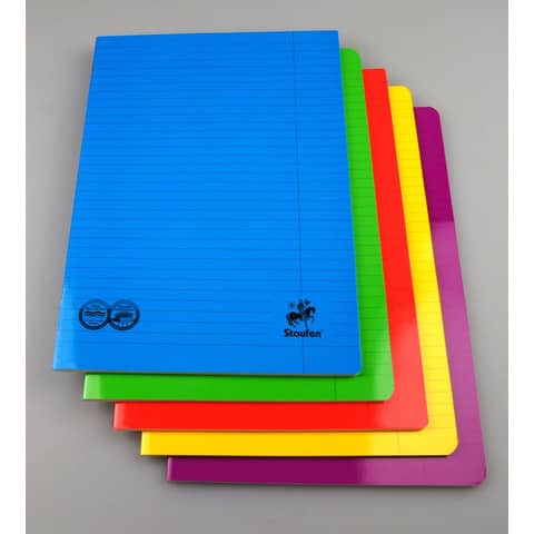 Heft A4 Folio-Diarie 40Bl. liniert STAUFEN STYLE 734014421 mit Randlinie