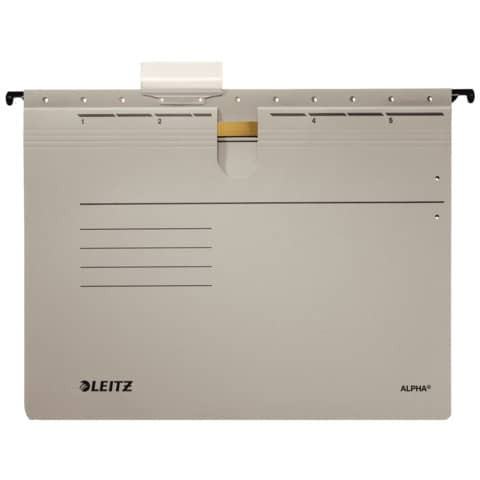 Hängehefter Alpha 5ST grau LEITZ 1984-30-85