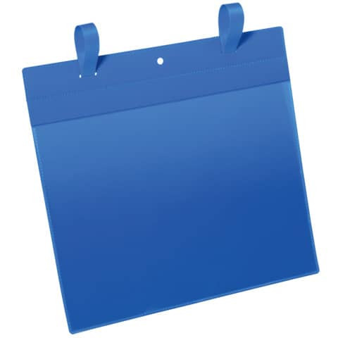 Sichttasche 50ST dunkelblau DURABLE 1751 07 A4quer