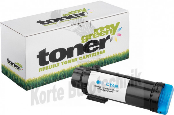 my green toner Toner-Kit cyan HC plus (141140) ersetzt 4Y75H