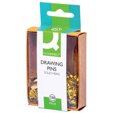 Reissnägel messing Q-CONNECT KF02018 Sb Ds 120