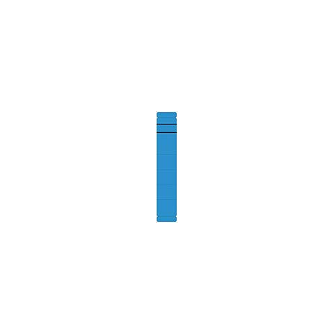 Rückenschild kurz schmal blau NEUTRAL 5854 skl Pg 10St