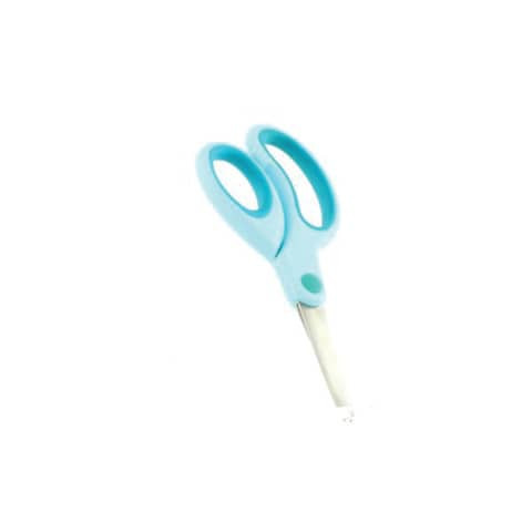 Bastelschere 13cm rund türkis WESTCOTT E-21586/ E-2058600 Linksh.