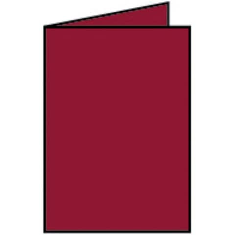 Briefkarte Paperado A6 HD rosso RÖSSLER 16400672 105x148mm gerippt