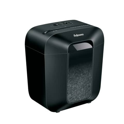 Aktenvernichter LX25M schwarz FELLOWES 4170601 4x12mm