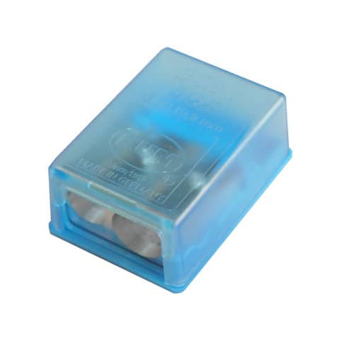 Dosenspitzer 2 in 1 transp. KUM 1032021 flach, eckig