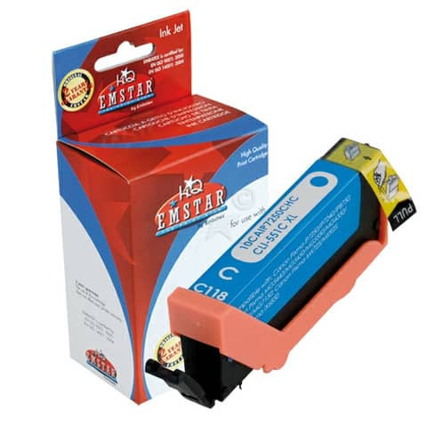 Inkjetpatrone cyan EMSTAR C118 CLI551CXL