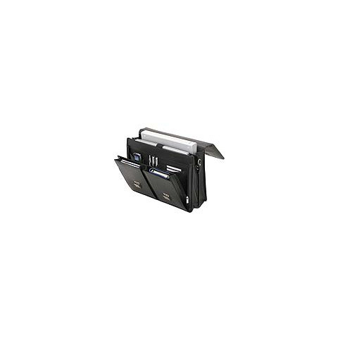 Aktentasche VENETO Leder sw ALASSIO 47117 42x32x15cm