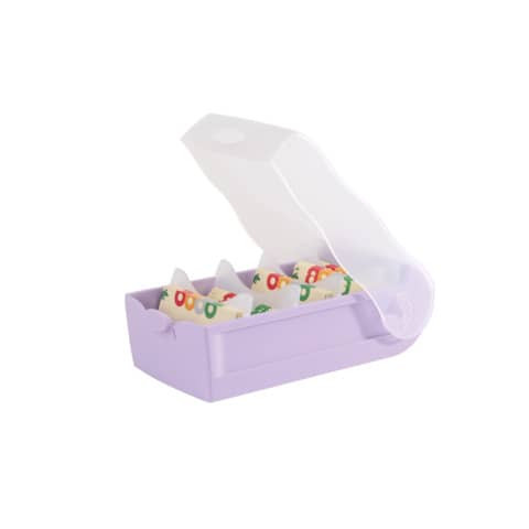 Lernkartei Croco A8 transl.-pastellila HAN 998-887 für 500 Karten