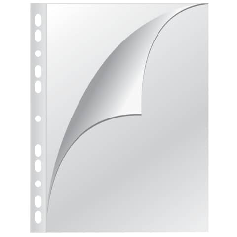 Prospekthülle A4 100ST 0,08mm gen. Q-CONNECT KF00424 100810677 Öff. O+L