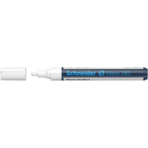 Decomarker Maxx 265 weiß SCHNEIDER 126549 1-3mm