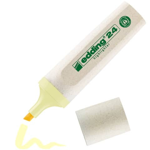 Textmarker EcoLine pastellgelb EDDING 24135 2-5mm
