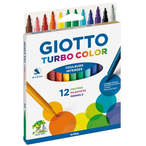 Farbstiftetui 12ST Turbo Color GIOTTO F071900 K12