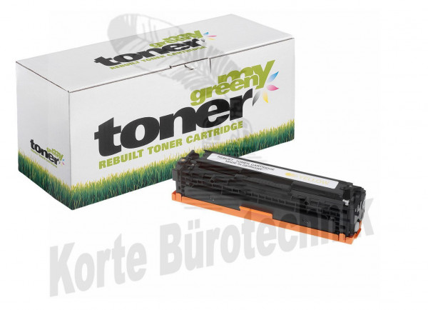 my green toner Toner-Kartusche gelb (132407) ersetzt 131A, 731Y