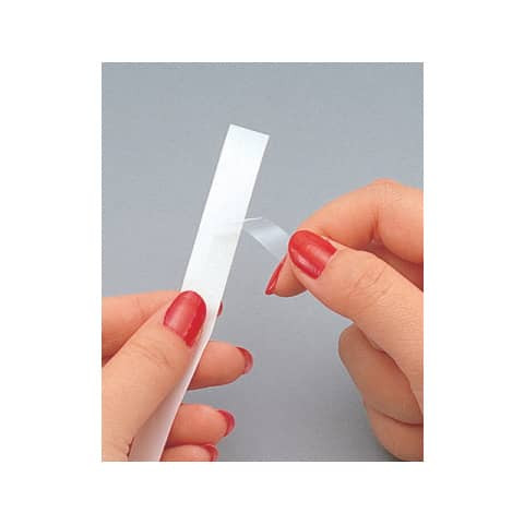 Schriftband 12mmx8m weiß/rot BROTHER TZE232 laminiert