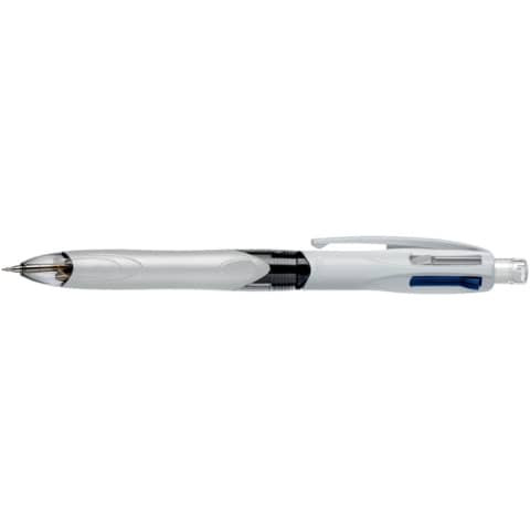 3-Farb-Kugelschreiber + Druckbleist. BIC 942104 4Colours