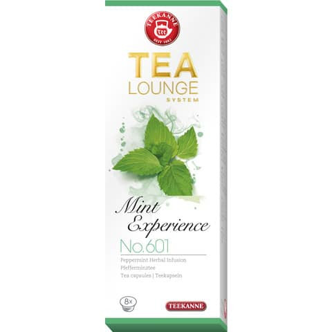 Teekapseln TLC Mint Experience No.601 TEEKANNE 6924 8 Kapseln