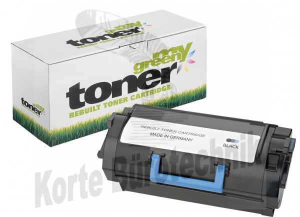 my green toner Toner-Kit schwarz HC plus (140808) ersetzt 98VWN