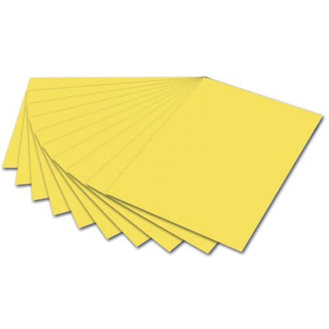 Fotokarton A4 zitronengelb FOLIA 614/50 12 300g