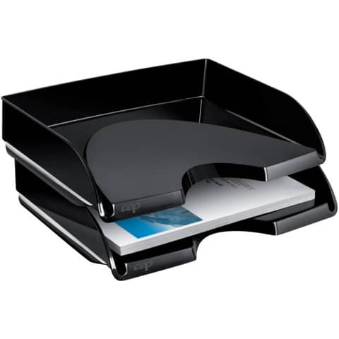 Briefkorb A4 Recy.135/2R schwarz CEP 135/2R 1135220161