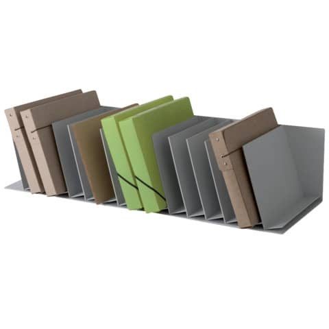 Sortierablage 15 Fächer grau PAPERFLOW 4940.02