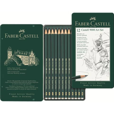 Bleistift Design Set 8B-2H FABER CASTELL 119065