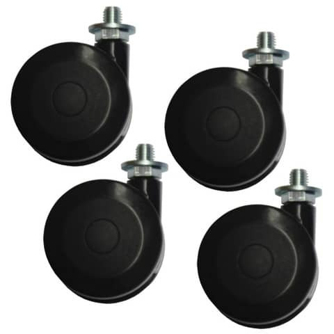 Rollenset 4ST grau RODR075