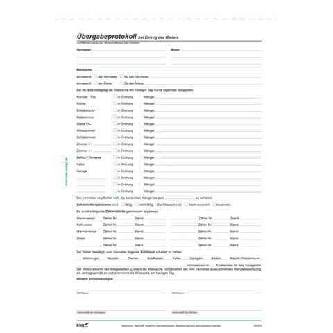 Mietvertrag 4x2BL SD 10ST RNK 524/10 Universal