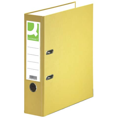 Ordner PP A4 80mm gelb Q-CONNECT KF18745/15063320000