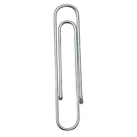 Büroklammern 50mm verz rund NORICA 2260 Kugelende 100ST