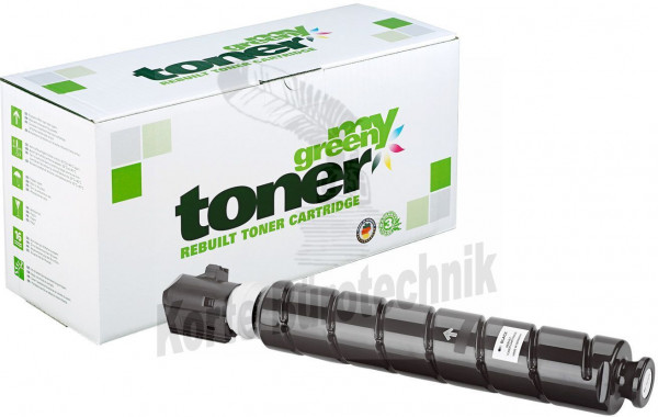 my green toner Toner-Kit schwarz (112065) ersetzt C-EXV51BK