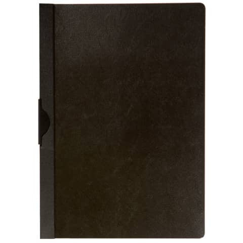 Clip-Mappe A4 f.60Bl. schwarz Q-CONNECT KF00465 Metallclip