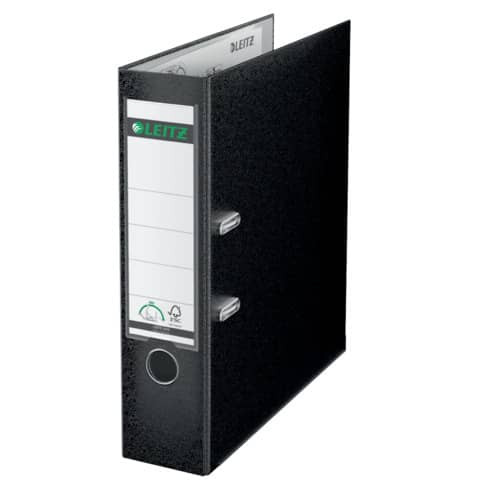 Ordner Plastik A4 8cm schwarz LEITZ 1010-50-95 180° Mechanik