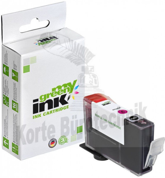 my green ink Tintenpatrone magenta (110115) ersetzt BCI-3EM, BCI-6M