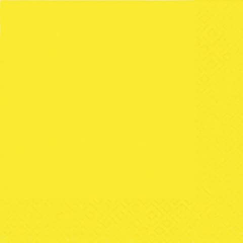 Serviette Zelltuch 25x25cm gelb ATELIER 1019-0003 /1009-1002