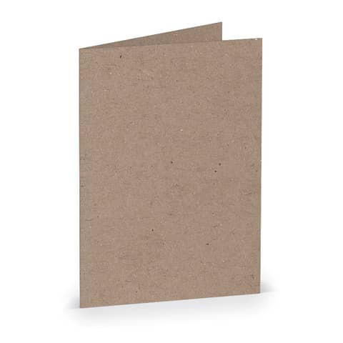 Briefkarte Paperado A7 HD kraft RÖSSLER 16400962 74x105mm gerippt