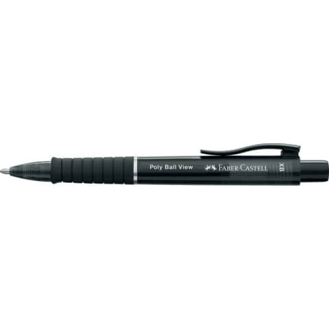 Kugelschreiber Poly Ball schwarz FABER CASTELL 145755 View