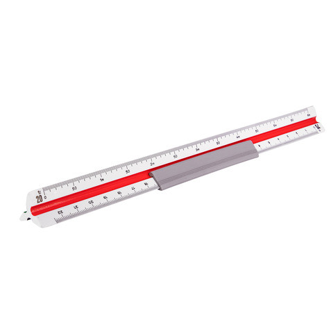 Dreikantmaßstab 30cm weiß RUMOLD 160/6 vermessung