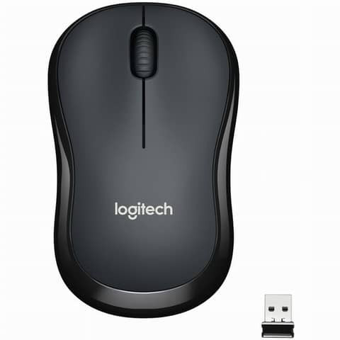 Maus kabellos anthrazit LOGITECH 910-004878 / M220
