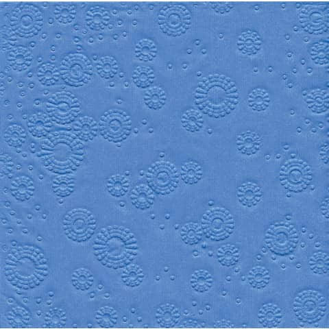 Serviette Zelltuch light blue PAPER+DESIGN 24020 33 cm