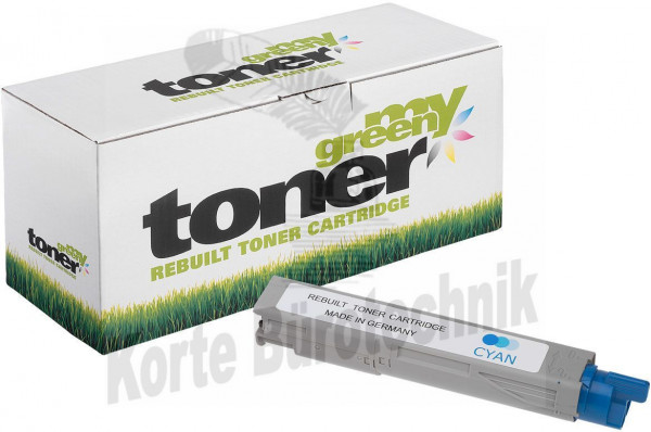 my green toner Toner-Kit cyan HC (180194) ersetzt 43459331