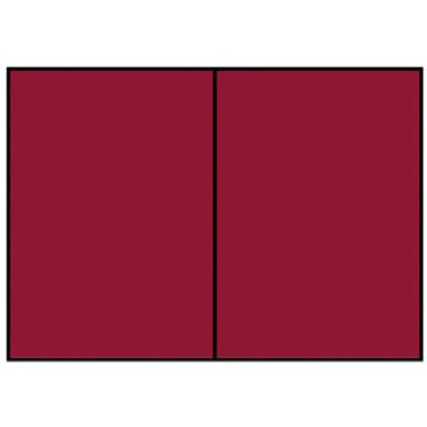 Briefkarte Paperado A6 HD PL rosso RÖSSLER 16407072 105x148mm gerippt