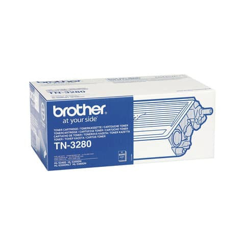 Lasertoner schwarz BROTHER TN3280