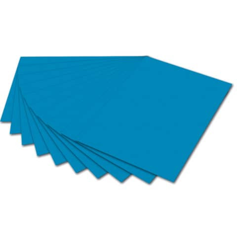 Tonpapier 50x70cm 130g m.blau FOLIA 6734 E