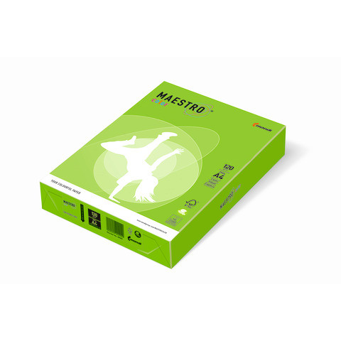 Kopierpapier A4 120g 250BL maigrün MAESTRO COLOR 9417-MA42A12S