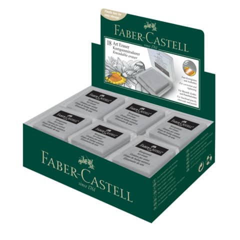 Radierer Knetgummi grau FABER CASTELL 127220